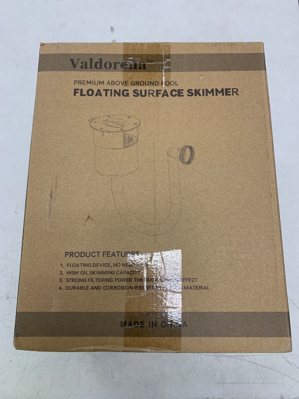 Photo 1 of Valdorena Surface Float Skimmer,2025 Upgrade,No Installation Required, no Adjustable Bracket Required,Comes with 50 Filter Socks, Perfect for Women ((((Turquoise))))