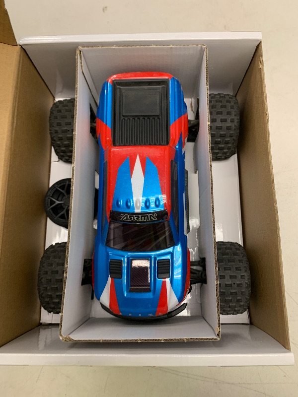 Photo 1 of ARRMA RC Truck 1/18 Granite GROM MEGA 380 Brushed 4X4 Monster Truck RTR with Battery & Charger, Blue, ARA2102T1