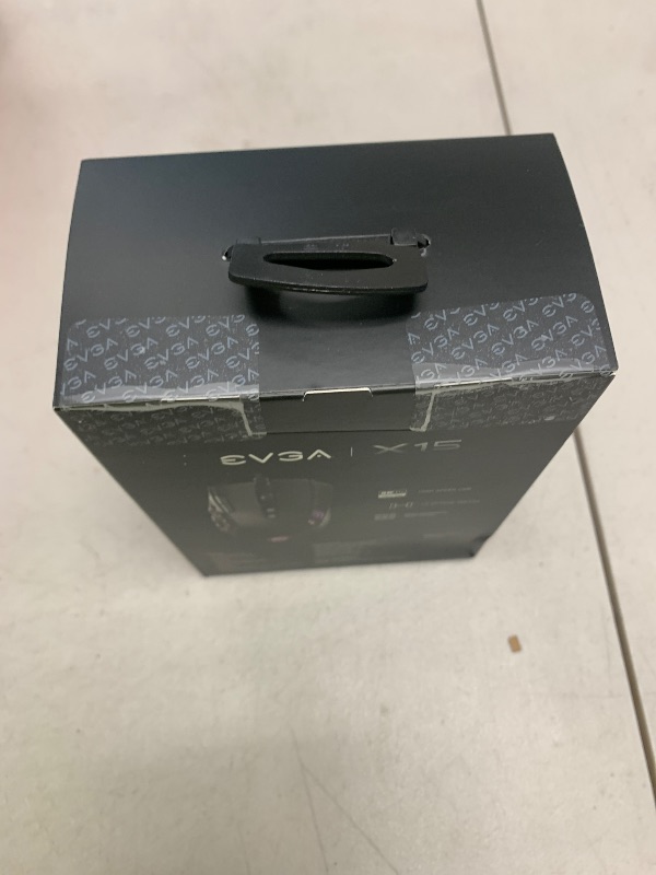 Photo 1 of EVGA X15 MMO Gaming Mouse, 8k, Wired, Black, Customizable, 16,000 DPI, 5 Profiles, 20 Buttons, Ergonomic 904-W1-15BK-KR