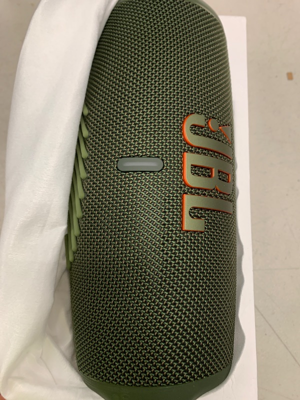 Photo 1 of JBL CHARGE 5 - Portable Waterproof (IP67) Bluetooth Speaker with Powerbank USB Charge out, 20 hours playtime, JBL Partyboost (Green)