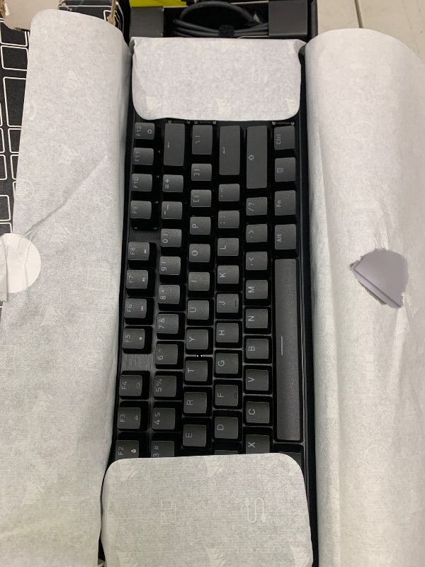 Photo 1 of Corsair K70 PRO TKL RGB Tenkeyless Mechanical Wired Gaming Keyboard – Pre-Lubed Hall Effect MGX Hyperdrive Adjustable Switches, Simultaneous SOCD and Rapid Trigger, ABS Double-Shot, QWERTY NA – Black