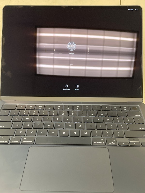 Photo 1 of Apple 2025 MacBook Air 13-inch Laptop with M4 chip: Built for Apple Intelligence, 13.6-inch Liquid Retina Display, 16GB Unified Memory, 256GB SSD Storage, 12MP Center Stage Camera, Touch ID; Midnight