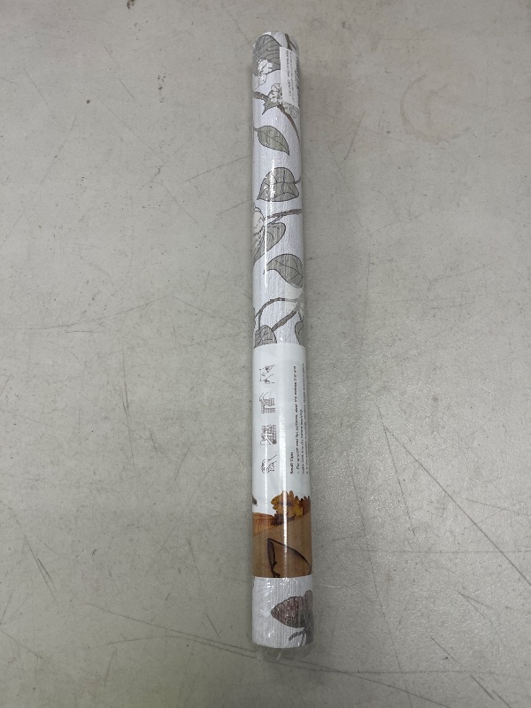 Photo 1 of Heroad Peel and Stick Wallpaper Contact Paper Vintage Removable Wallpaper Floral Self Adhesive Bird Wall Paper for Cabinet Drawer Liner Waterproof Vinyl Roll 17.3''x78.7''