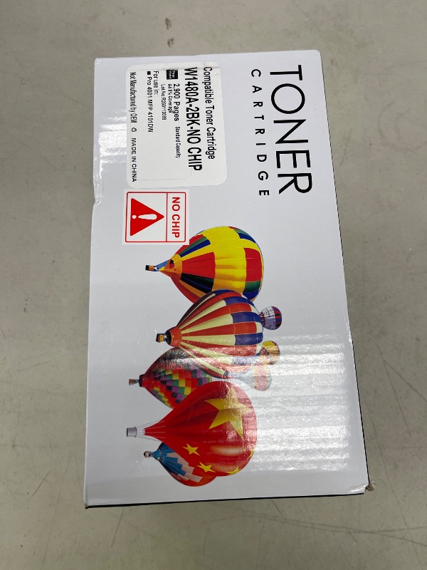 Photo 1 of 2 Packs 148A W1480A (NO CHIP with Tool) Compatible Toner Cartridges Standard Capacity 2900 Pages for H P Laserjet Pro 4001 4001n 4001dn 4001dw 4101fdn 4101fdw Printer, Doesn't Work with H P+ Printers