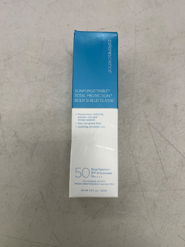 Photo 1 of Colorescience Sunforgettable Total Protection SPF 50 Body Shield, 4 fl. Oz (Pack of 1)