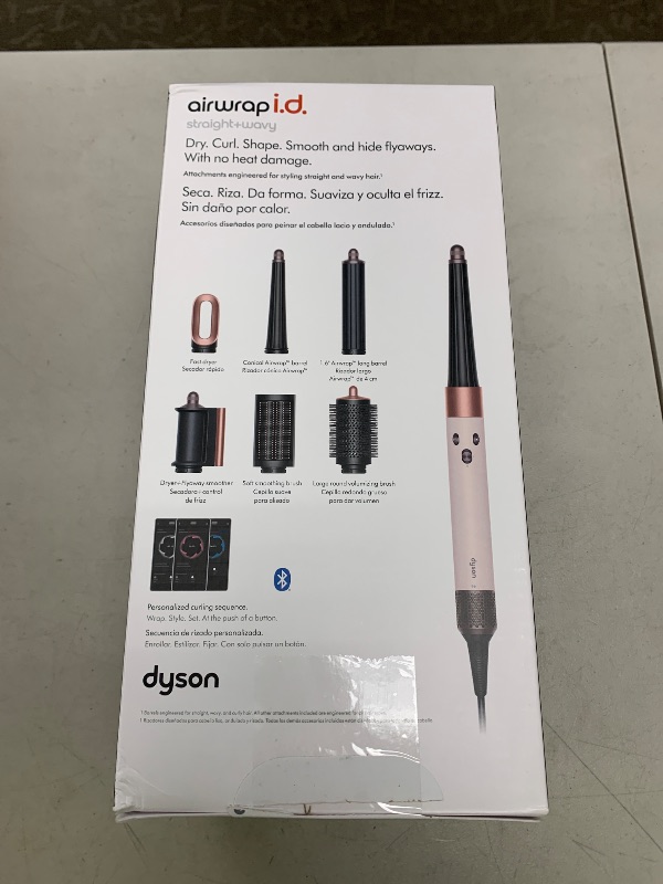 Photo 1 of Dyson Airwrap i.d.™ Multi-Styler and Dryer Straight+Wavy in Ceramic Pink and Rose Gold
