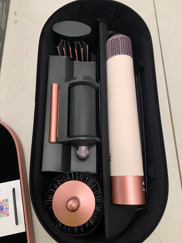 Photo 1 of Dyson Airwrap i.d.™ Multi-Styler and Dryer Straight+Wavy in Ceramic Pink and Rose Gold