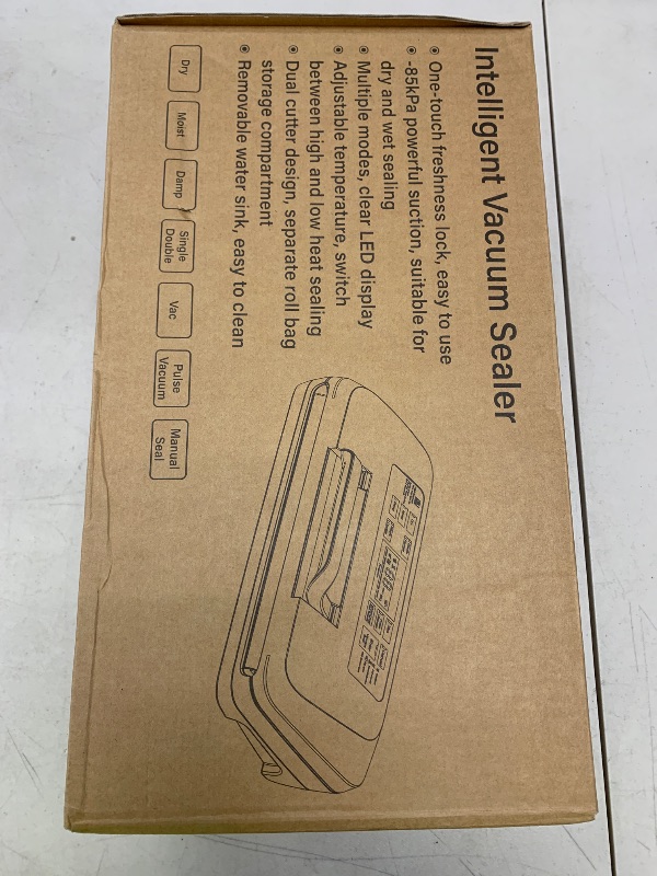 Photo 1 of UioKee Vacuum Sealer Machine Kitchen Professional Food Saver, Vacuum Meat Sealing and Storage sealers, Portable Air Freezer Packaging Machine, Storage Machine with Internal Cutting Knife