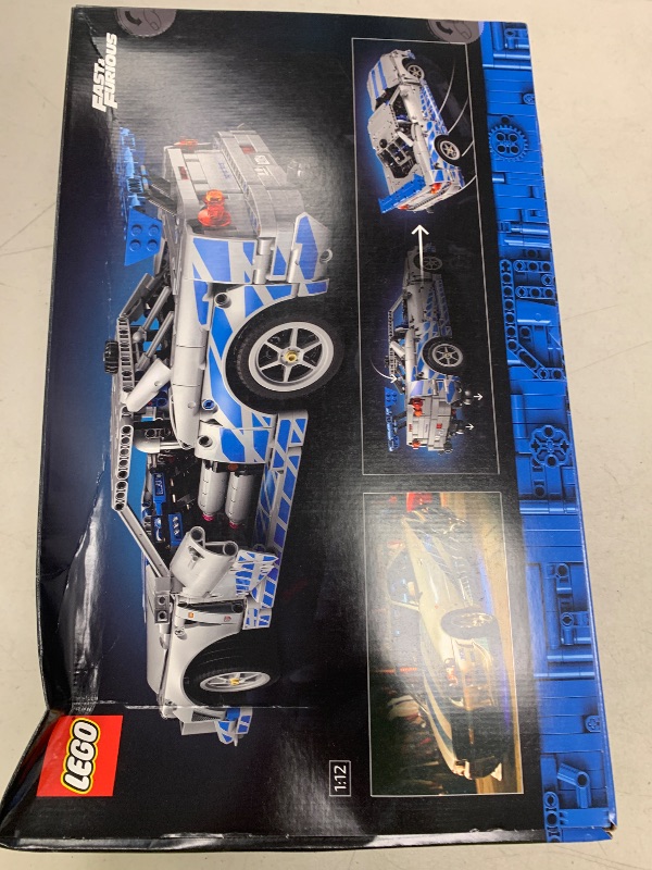 Photo 3 of LEGO Technic 2 Fast 2 Furious Nissan Skyline GT-R (R34) Car - DIY Kit and Building Set for Adults - Collectible Model Street Racer with Drift Function - Gift for Car Enthusiasts and Movie Fans - 42210