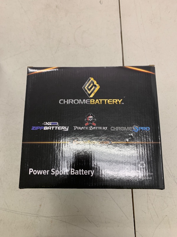 Photo 1 of Pirate Battery YTX20HL-BS 310 CCA Maintenance-Free 12V 19Ah Battery Replacement for ATV, Harley Davidson Motorcycle, Jet Skis, Scooter, UTV, and More - Nut and Bolt (T3) Terminal