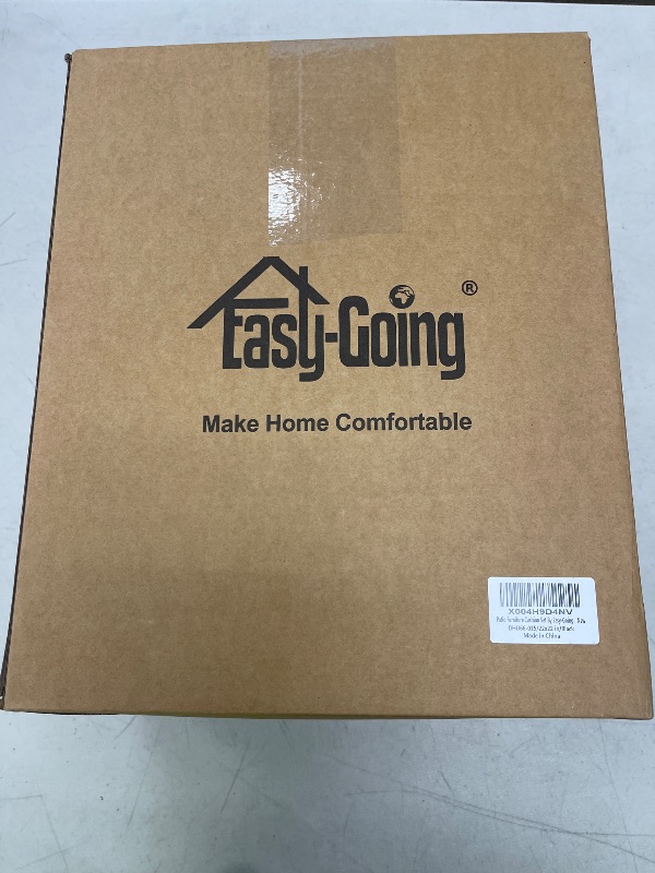 Photo 1 of Easy-Going Waterproof Patio Chair Cushion Back 22x18.5 in + Seat 22x22x3 in Fade Resistant Outdoor Seat Furniture Cushion with Zipper and Handle Black