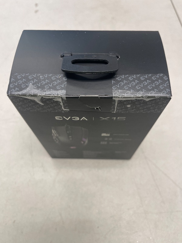 Photo 1 of EVGA X15 MMO Gaming Mouse, 8k, Wired, Black, Customizable, 16,000 DPI, 5 Profiles, 20 Buttons, Ergonomic 904-W1-15BK-KR
