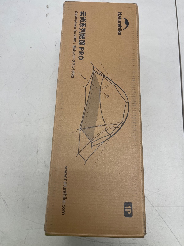 Photo 1 of Naturehike Cloud-Up 1 Person Tent, Lightweight Backpacking Tents for One Man, Waterproof Ultralight One Person Tent for Camping Hiking Backpacking