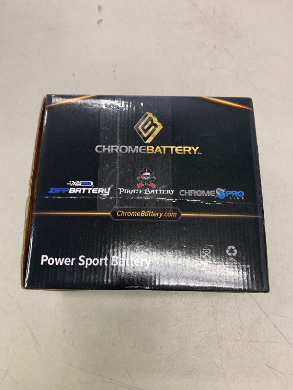 Photo 1 of Pirate Battery YTX20HL-BS 310 CCA Maintenance-Free 12V 19Ah Battery Replacement for ATV, Harley Davidson Motorcycle, Jet Skis, Scooter, UTV, and More - Nut and Bolt (T3) Terminal