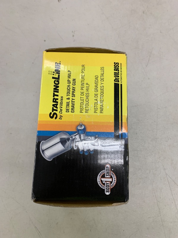 Photo 1 of DeVilbiss 802405 StartingLine HVLP Detail and Touch-Up Gravity Spray Gun