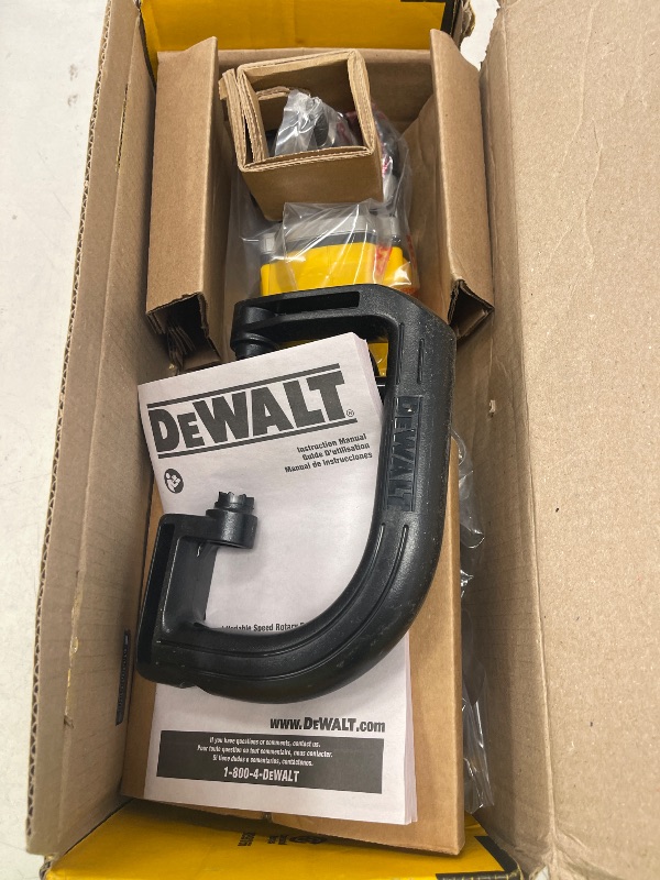 Photo 1 of DEWALT 20V MAX* XR Cordless Polisher, Rotary, Variable Speed, 7-Inch, 180 mm, Tool Only (DCM849B)