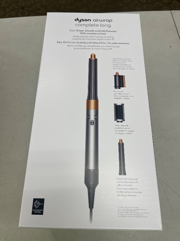 Photo 1 of Dyson Airwrap™ Multi-Styler Complete Long, Nickel/Copper