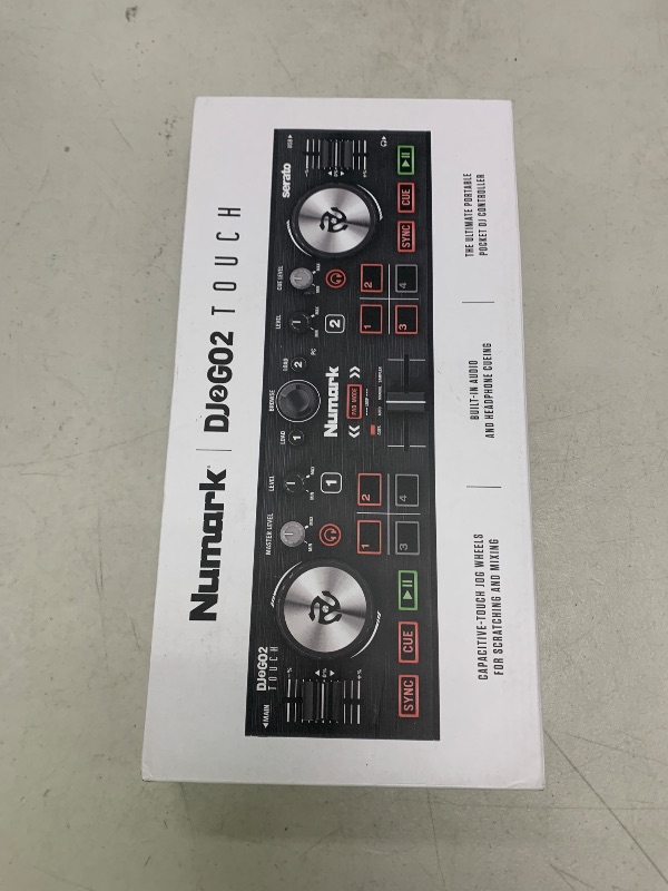Photo 1 of Numark DJ2GO2 Touch 2-channel Serato DJ Controller (DJ2GO2Touchd3)