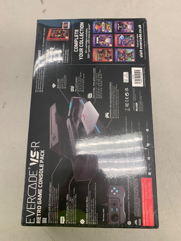 Photo 1 of Evercade VS-R Retro Gaming Console with - Includes 1 controller and Tomb Raider 1, 2, and 3