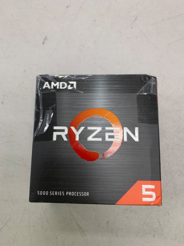 Photo 1 of AMD Ryzen 5 5500 6-Core, 12-Thread Unlocked Desktop Processor with Wraith Stealth Cooler