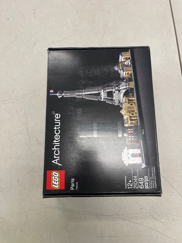 Photo 1 of LEGO Architecture Paris Model Building Set - Detailed Display Building Blocks for Kids, Boys and Girls, Ages 12+ - Gift for Travelers - 21044