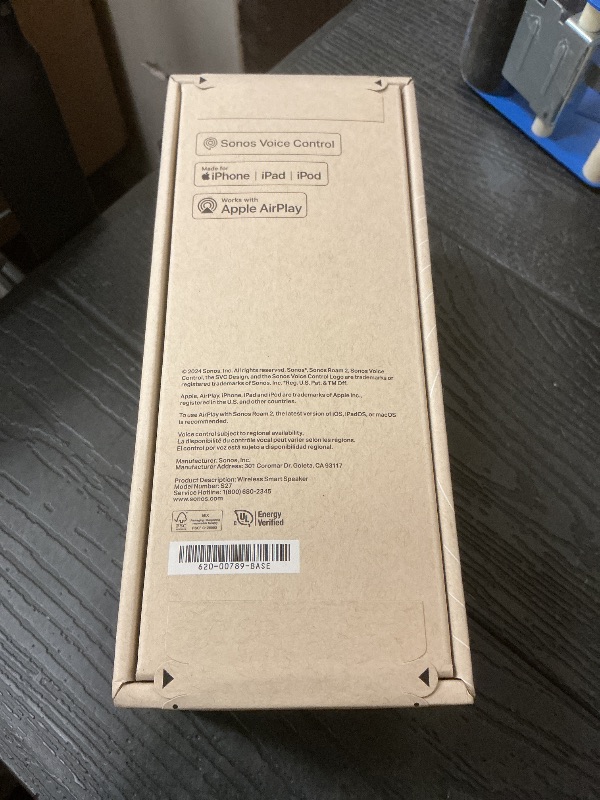 Photo 1 of Sonos Roam 2 - White - Portable Waterproof Bluetooth Speaker