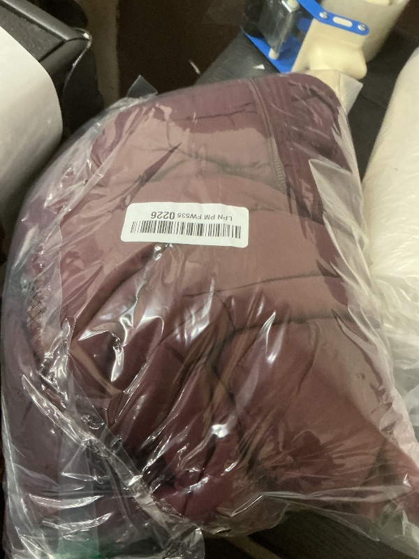 Photo 1 of **STAINED** 32 Degrees Heat Men's Lightweight Poly-Fill Packable Jacket | Zippered Pockets | Layering | Water Repellent, Shiraz, Large