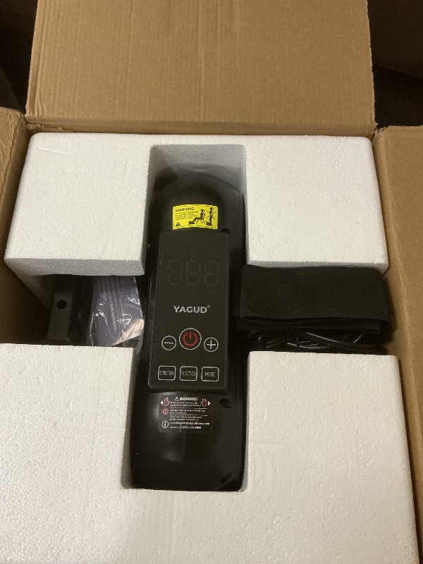 Photo 1 of Yagud Under Desk Elliptical Machine, Elliptical Leg Exerciser as Seen on TV for Senior with Remote Control, Portable Quiet Electric Seated Pedal and 12 Adjustable Speed, Black