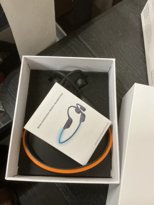 Photo 1 of 2026 Bone Conduction Headphones with Adjustable LED Safety Light, Open Ear Wireless Sports Headphones with Leak-Free Mic, IP67 Waterproof & Windproof Headsets with Bluetooth 6.0 Tech for Workout/Games