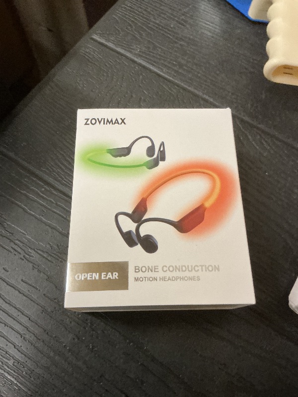 Photo 1 of 2026 Bone Conduction Headphones with Adjustable LED Safety Light, Open Ear Wireless Sports Headphones with Leak-Free Mic, IP67 Waterproof & Windproof Headsets with Bluetooth 6.0 Tech for Workout/Games