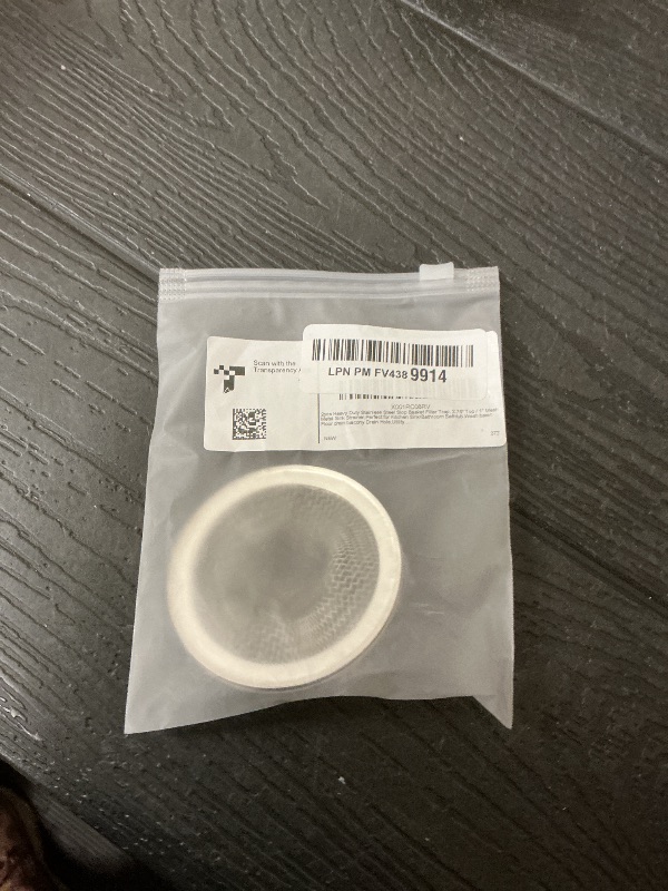 Photo 1 of 2pcs Heavy Duty Stainless Steel Slop Basket Filter Trap, 2.75" Top / 1" Mesh Metal Sink Strainer Shower Drain Hair Catcher for Kitchen Bathroom Bathtub Wash Basin Floor Balcony Drain Hole, Utility