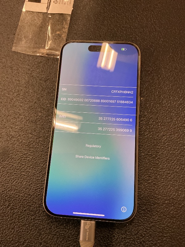 Photo 1 of Apple iPhone (Renewed Premium) 15 Pro, 256GB, Natural Titanium - Unlocked