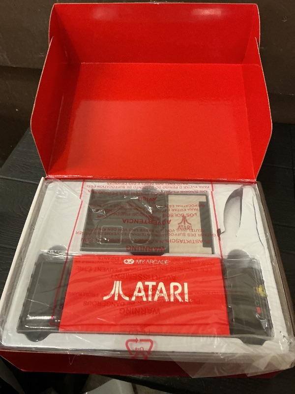 Photo 1 of My Arcade Atari Game Station Pro: Retro Video Game Console with 200+ Games, Wireless Joysticks, RGB LED Lights