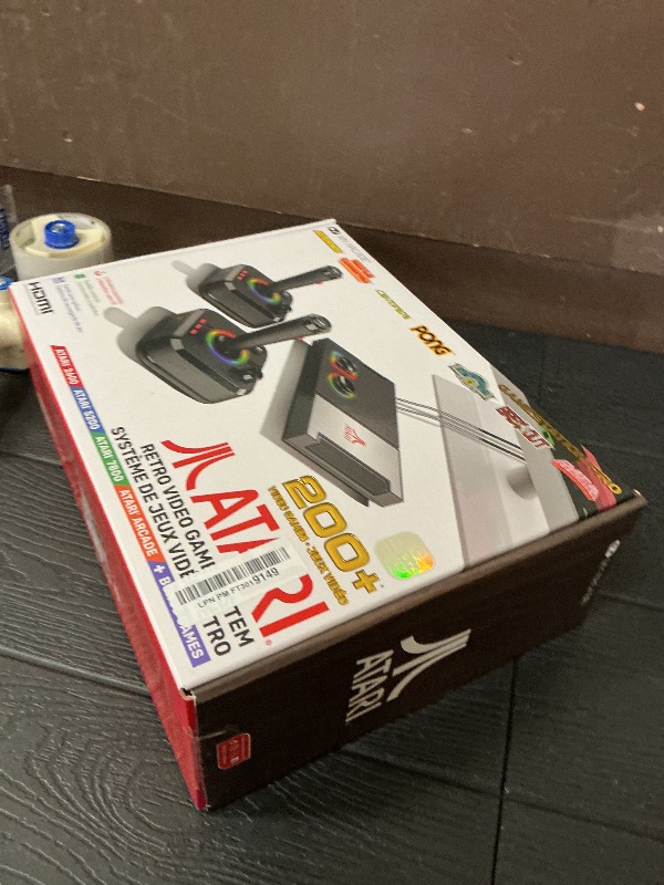 Photo 1 of My Arcade Atari Game Station Pro: Retro Video Game Console with 200+ Games, Wireless Joysticks, RGB LED Lights