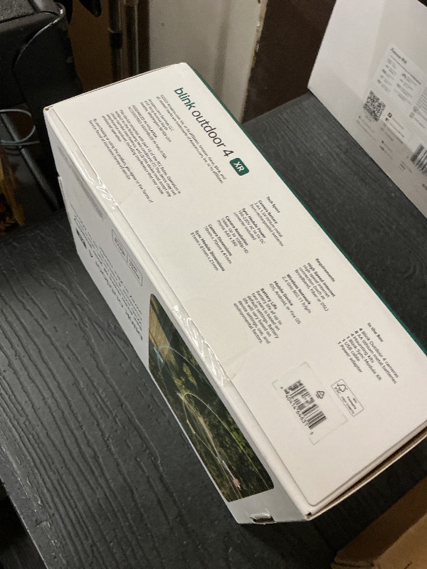 Photo 1 of Blink Outdoor 4 XR – two-year battery wireless camera with 4x security coverage, 1000 ft open-air range or 400 ft with typical use — 4 camera system.