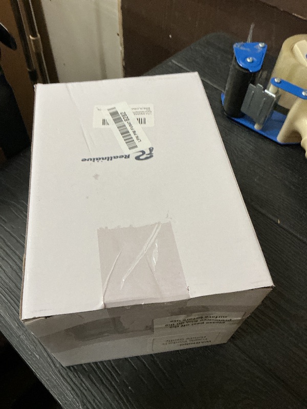 Photo 1 of 1 Pcs Adjustable Label Dispenser 3 Disks Sticker Roll Holder Sticker Dispenser Label Roll Holder Acrylic Tape Organizer Stand for Office Home Desktop(Transparent)