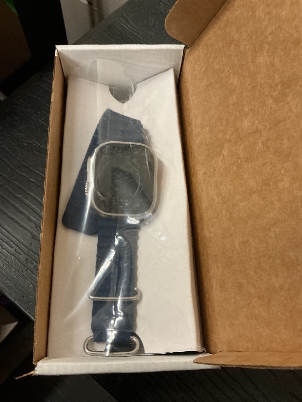 Photo 1 of Apple Watch Ultra 2 [GPS + Cellular, 49mm] - Titanium Case with Blue Ocean Band, One Size (Renewed)