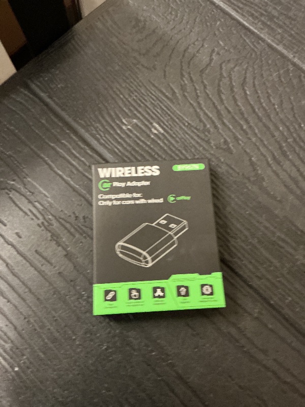 Photo 1 of Wireless CarPlay Adapter for Apple iPhone?2026 Upgraded? Mini Design, Converts Factory Wired to Wireless Adapter for CarPlay, Plug and Play, Auto Connect Fast and Stable(Black)