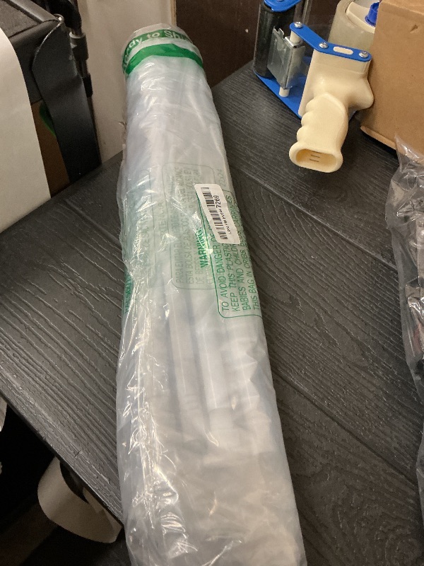 Photo 1 of 2pcs Tension Curtain Rod 33 to 56 No Drilling Spring Tension Rod Adjusting White Curtain Rod No Drilling Non-Slip Expandable Spring Loaded Curtain Tension Rods for Window, Doorway, Closet, Wardrobe