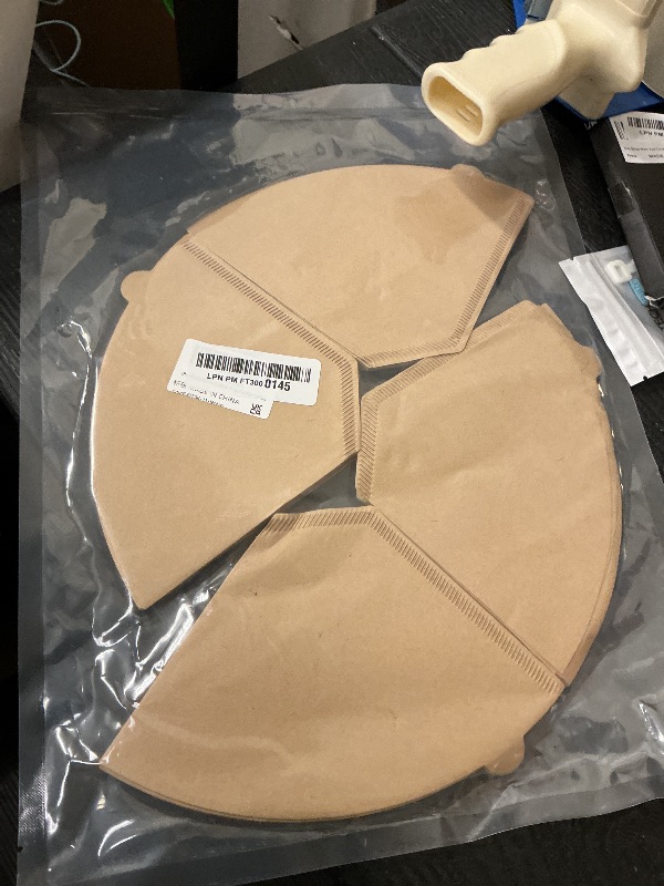 Photo 1 of 100Pcs Coffee Filters #4, Unbleached Natural Coffee Filters 8-12 Cup, Disposable Coffee Filters, 4 Cone Paper Compatible with Ninja Coffee Maker, Pour Over and Drip Coffee Maker