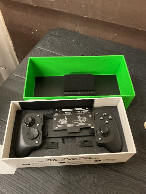 Photo 1 of Razer Kishi Ultra Gaming Controller for Android, iPhone 15 & 16 Series, iPad Mini A17 Pro & 6 (USB C): Pro Controls - Ergonomic Grip - Stream PC, Xbox, PS5 Games on Mobile, Phone, Tablet - Chroma RGB