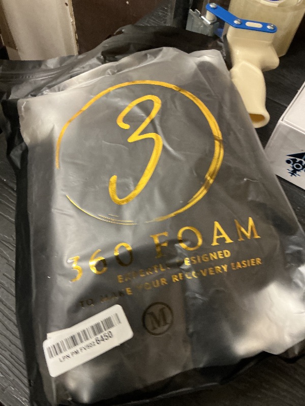 Photo 1 of Talk the Toks Post Surgery 360 Lipo Foam Wrap Around | Tummy Tuck Binder Post Surgery | Soft & Breathable Material, 360 Wrap around Liposuction | BBL Post Surgery Supplies (Medium)