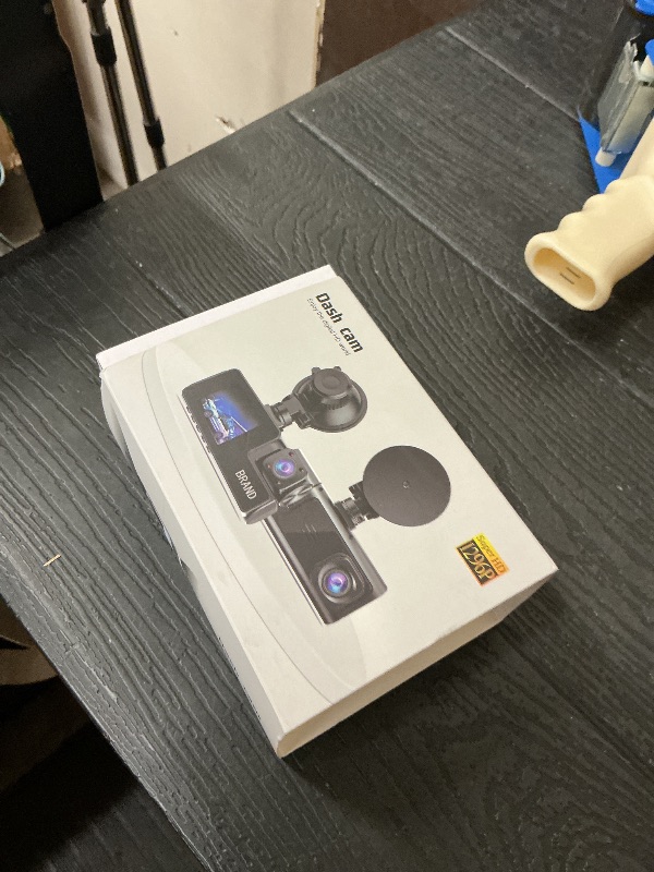 Photo 1 of 1080P Dual Dash Camera for Car Front and Inside Dashcam Car Security Video Recorder,170°Wide Angle Vehicle Cam,WDR,G-Sensor,2’’ IPS Screen,Loop Recording,Night Vision (Dual Dash Cam Without Card)