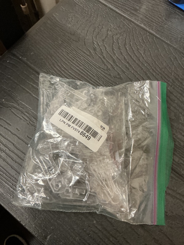 Photo 1 of 20pcs Plastic Locking Shelf Support Pegs,6.9mm Shelf Pins ,Self-Locking Bracket Clips,Clear Shelf Pegs for for Kitchen Cabinet Furniture Book Shelves,6.9mm Peg x 5/8" Thick Shelves