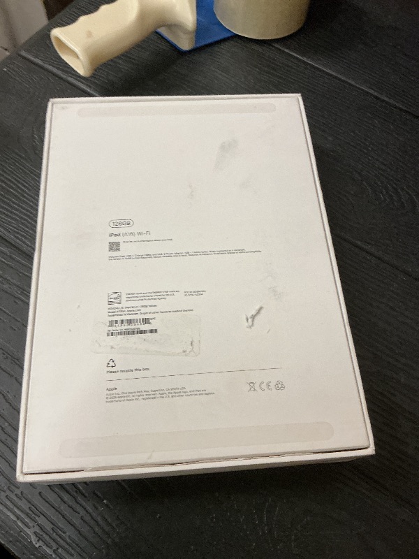 Photo 1 of Apple iPad 11-inch: A16 chip, 11-inch Model, Liquid Retina Display, 128GB, Wi-Fi 6, 12MP Front/12MP Back Camera, Touch ID, All-Day Battery Life — Yellow