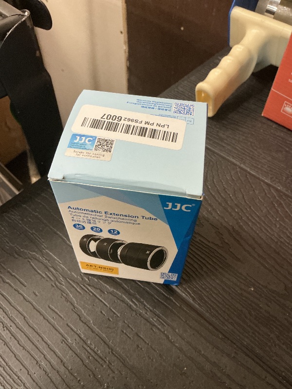 Photo 1 of JJC F Mount Auto Focus Macro Extension Tube Set for Nikon D850 D750 D780 D3500 D3400 D7500 D7200 D7100 D7000 D5600 D5500 D5300 D5200 D5100 D5000 D3300 D3200 D3100 D800 D810 D700 D610 D600 D500 & More