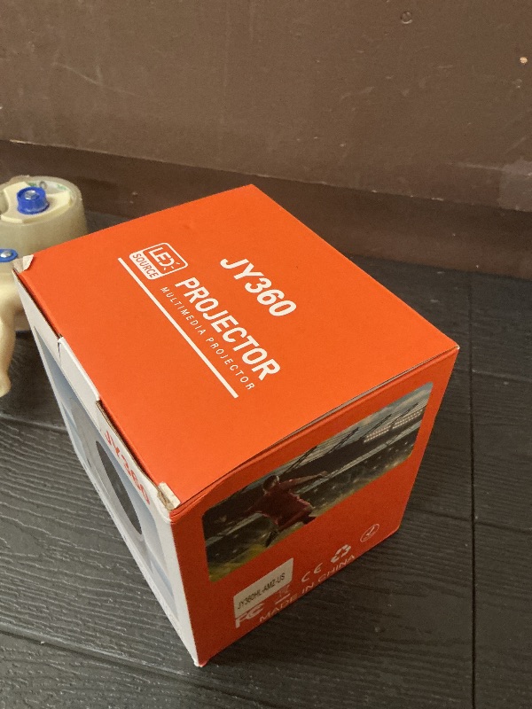 Photo 1 of [Auto Focus] Mini Portable Projector with WiFi and Bluetooth, Built-in Apps Smart Projector 4K Support, 180° Rotation Auto Keystone, Home Outdoor Movie Projector Compatible with TV Stick/Phone/Laptop