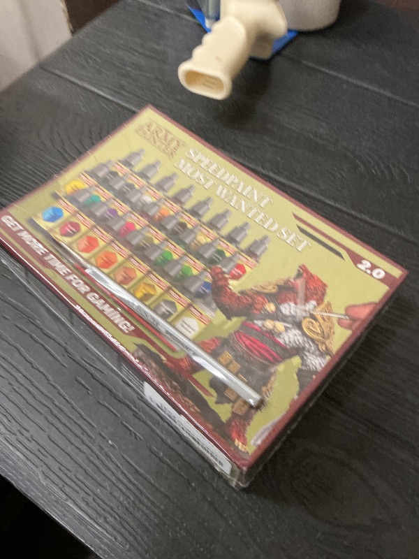 Photo 1 of The Army Painter, Speedpaint 2.0 Complete Set Combo, 90 x 18 ml Acrylic Contrast Model Paint, 4 Brushes & 1 Paint Palette For Miniature Painting, Dnd & Warhammer