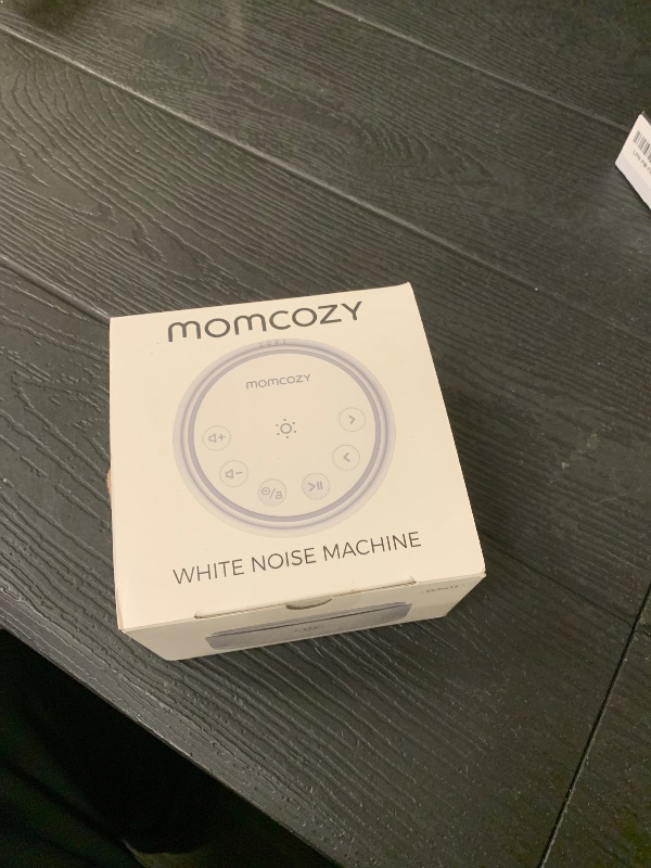 Photo 1 of *INCOMPLETE** Momcozy Sound Machine for Baby-20 Soothing Sounds & Touch Warm Light Portable White Noise for Kids & Adults for Sleeping Timer and Memory | Ideal Travel Companion & Nursery Must-Have