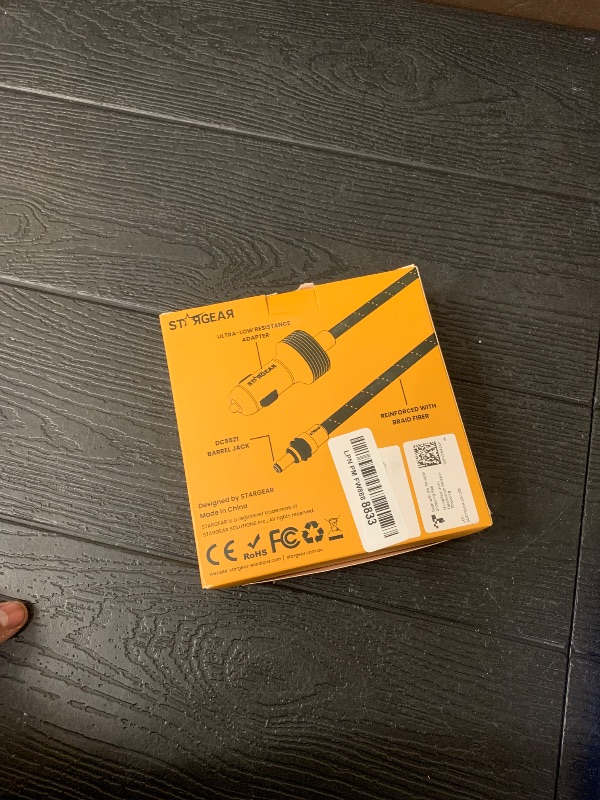 Photo 1 of Starlink Mini Cable 12V Power Cable 5M 16.4FT, Braided Wear Resistant Starlink Mini Accessories Cigarette Lighter to DC Cord, 12V to 48V Car Charger Car Adapter(5M)